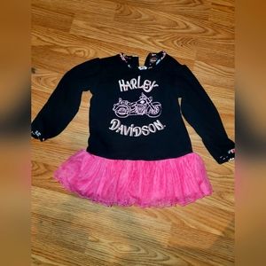 Girls Harley Davidson shirt Sz 4T